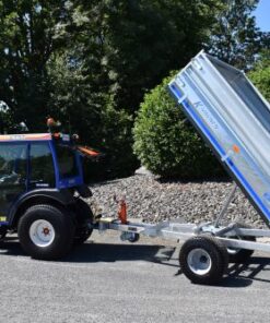 trevägstippande vagn - traktorvagn