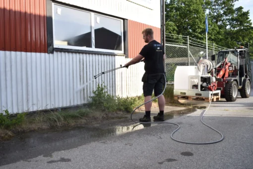 högtryckstvätt