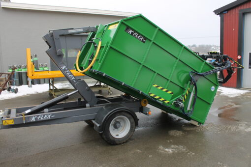 K-flex fv 3000 med bakmonterad sopkärlslyft
