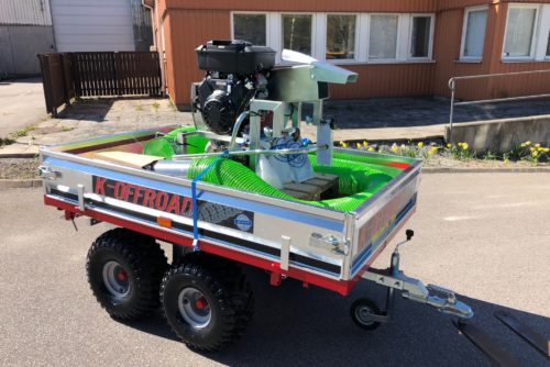 3 ST K-OFFROADVAGNAR MED EXTRA UTRUSTNING