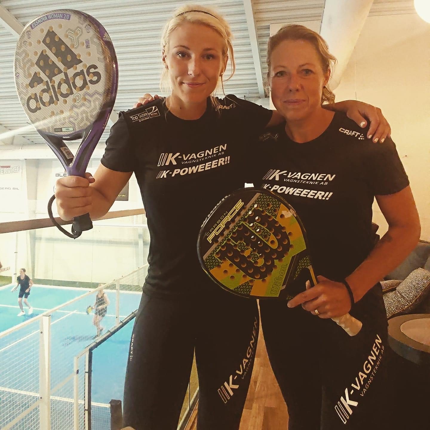 K-vagnen sponsrar i Padel
