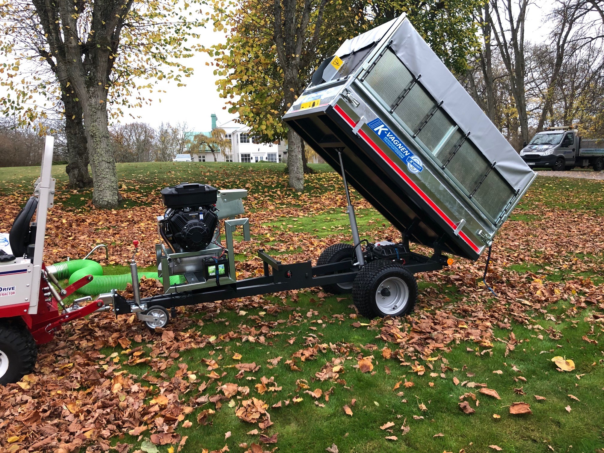 K-vagnen  M-600 lövsugsvagn