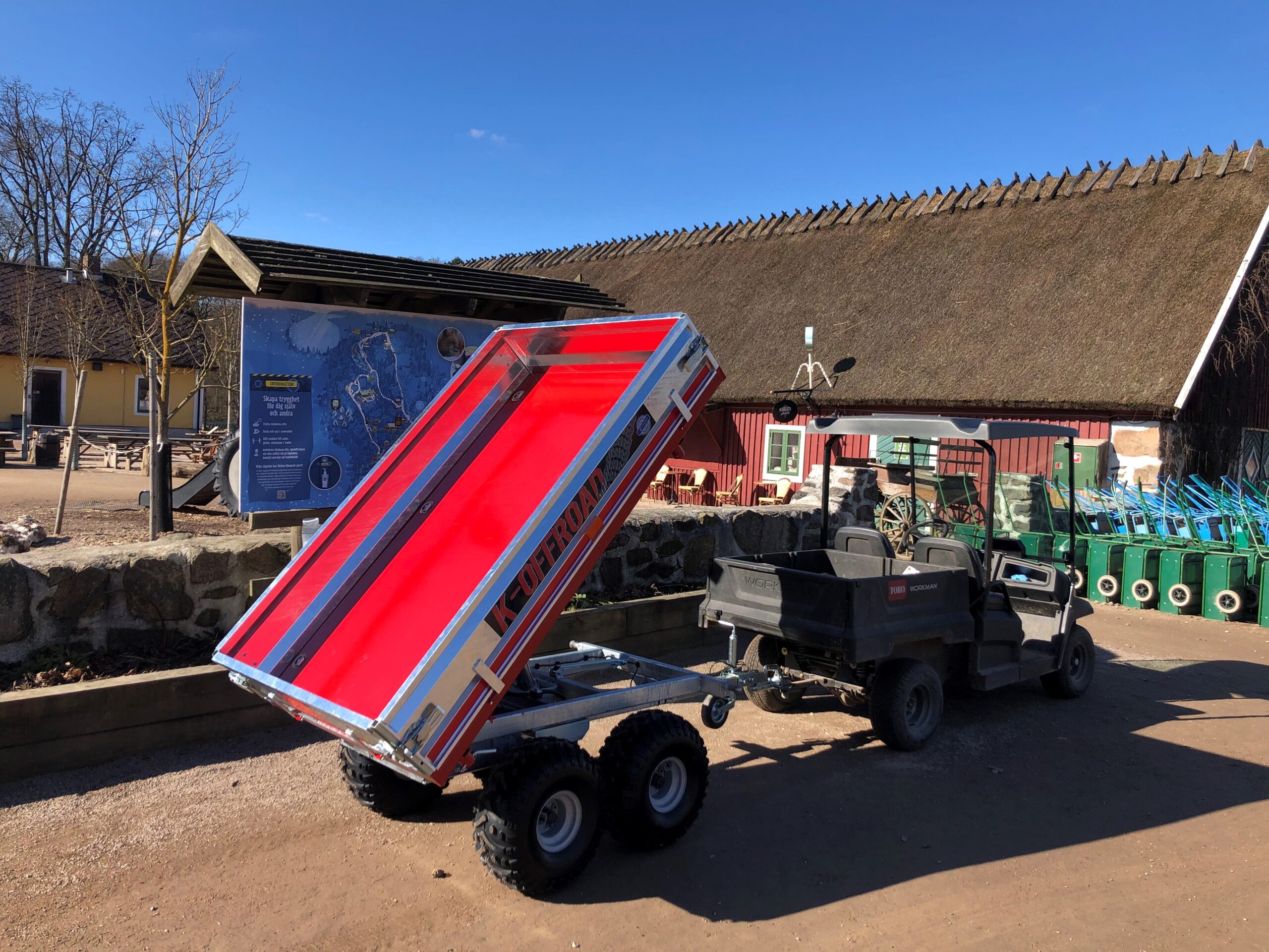 K-offroad trevägstipp vagn