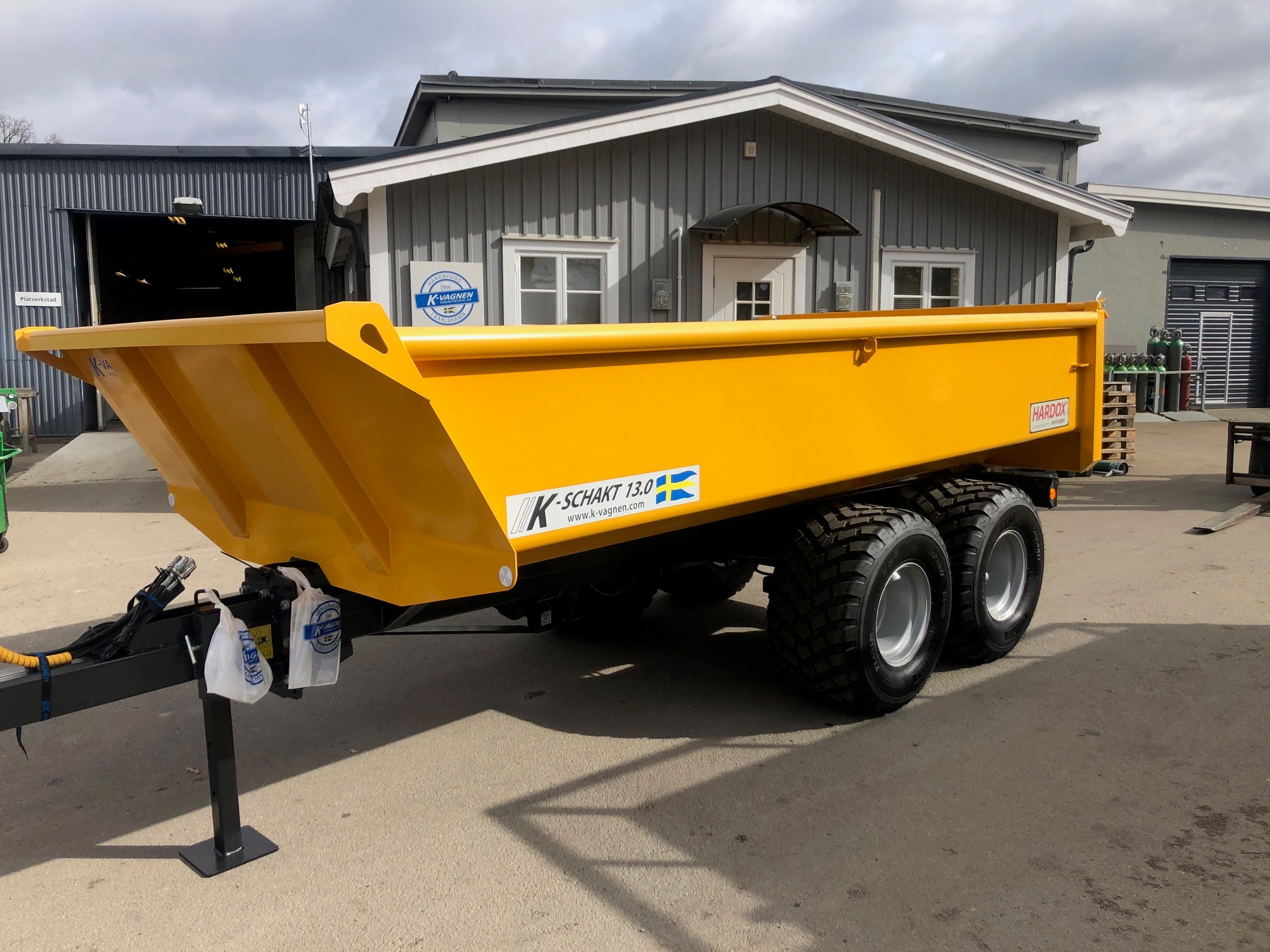 K-schaktvagnar 11 & 13 ton
