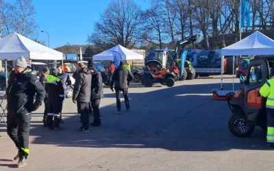 K-vagnen medverkar på vårvisning hos Mera Maskin